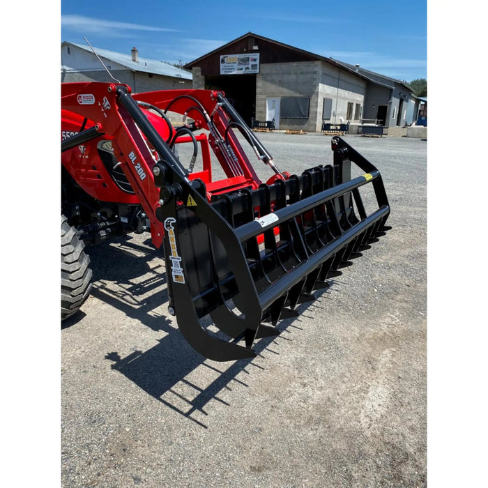 ANBO GR45 Grapple Rake side view
