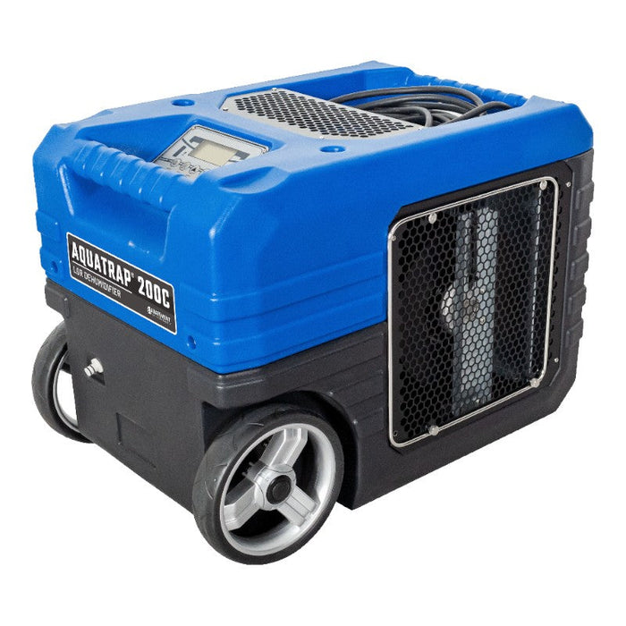 Abatement Technologies LGR Dehumidifier AT200C AQUATRAP rear view