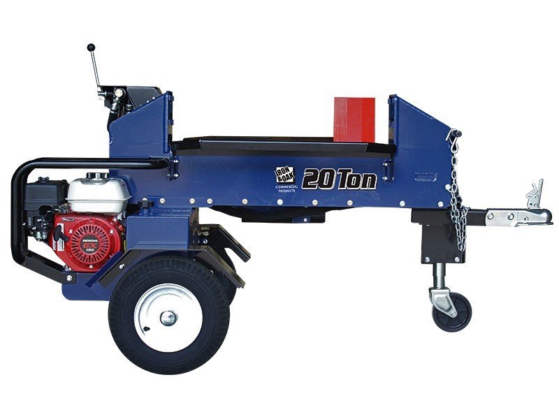 Iron and Oak Two Way 20 Ton Log Splitter right side view