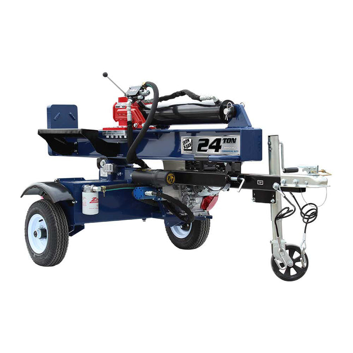 Iron and Oak Vertical Horizontal 24 Ton Log Splitter bottom right view