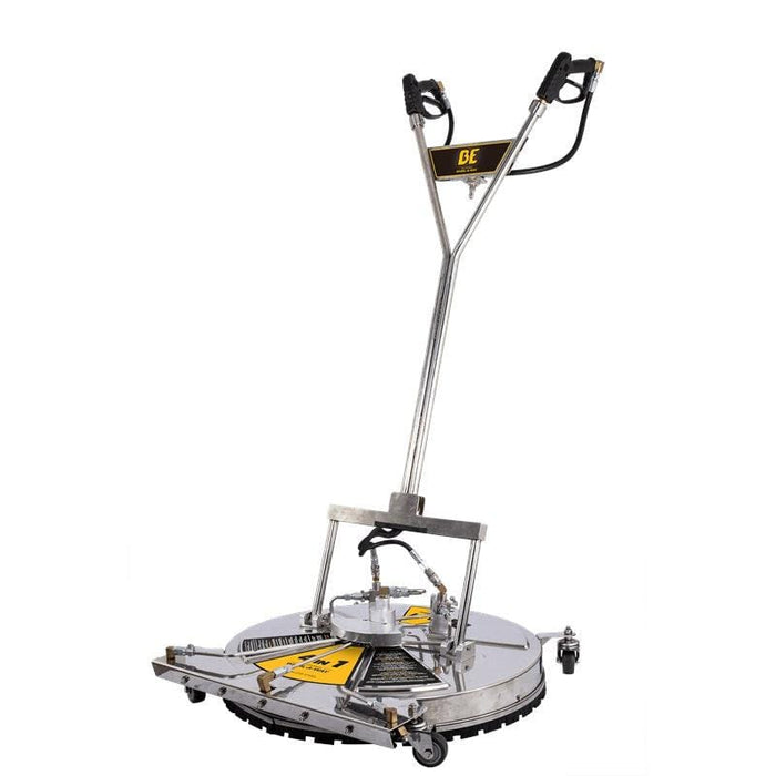 be power equipment 4 in 1 30 stainless steel whirl a way surface cleaner in white background