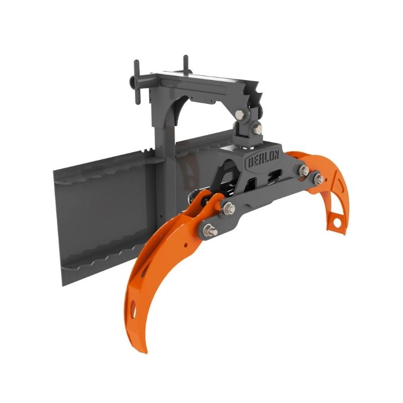 Berlon Industries Log Grapple Forestry Claw for Mini Skid Steer