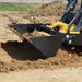 4 in 1 bucket blue diamond being used and attached to the skid steer