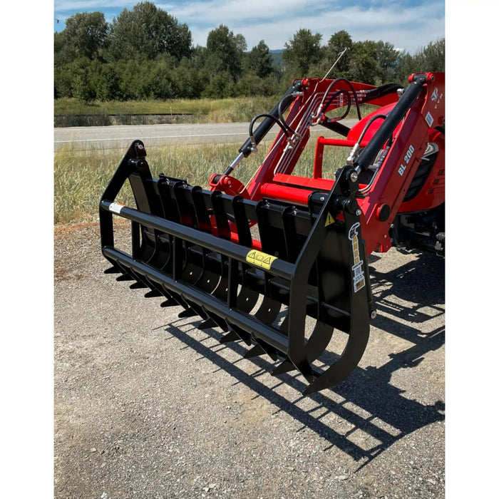 ANBO GR30 Grapple Rake side view