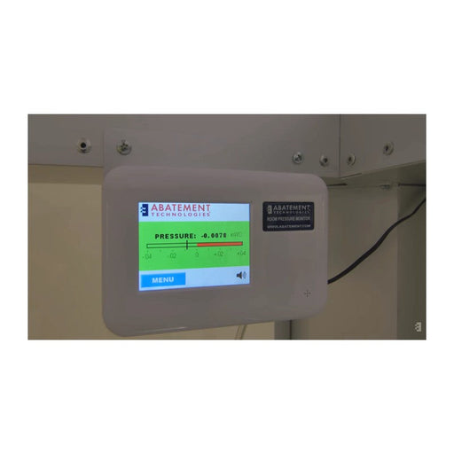 Abatement Technologies Single Room Pressure Monitor RPM RT1 wall mounted