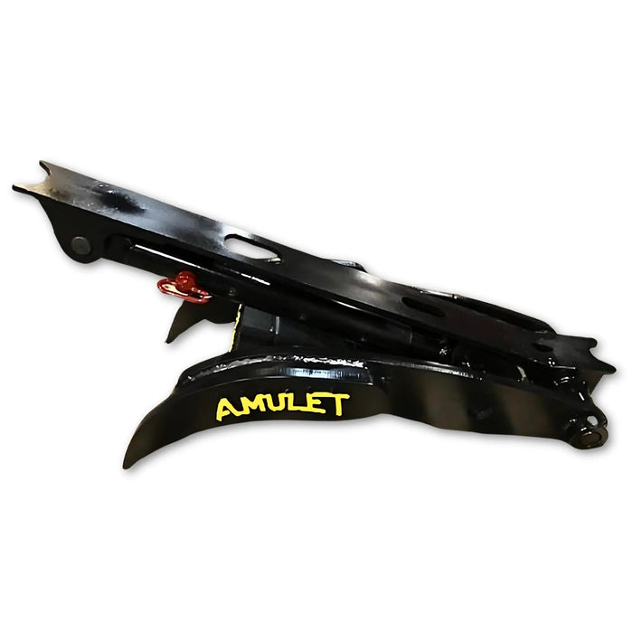 Amulet B_R_U_T_ Rigid Thumb Excavator Attachment in white background