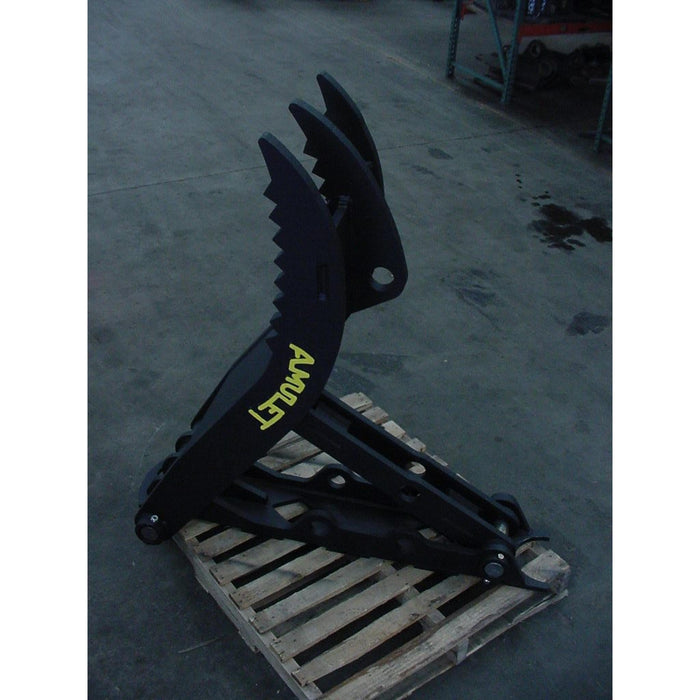 Amulet B_R_U_T_ Rigid Thumb Excavator Attachment top view