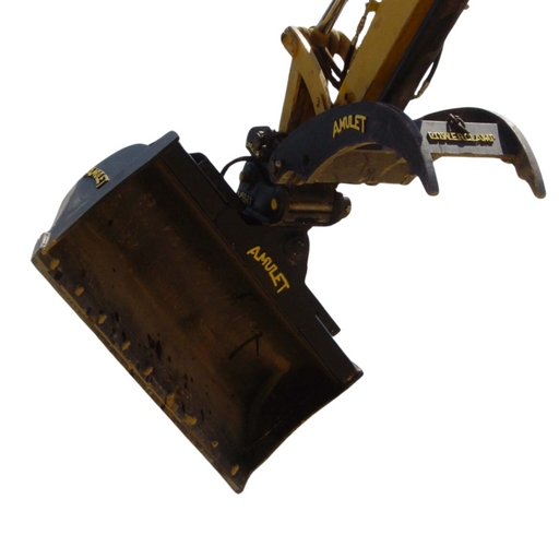 Amulet Excavator Tilt Bucket in white background