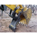 Amulet PowerClamp Hydraulic Thumb for Excavator on ground