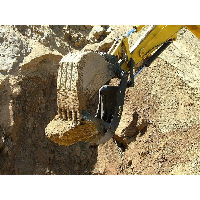 Amulet PowerClamp Hydraulic Thumb for Excavator right side view