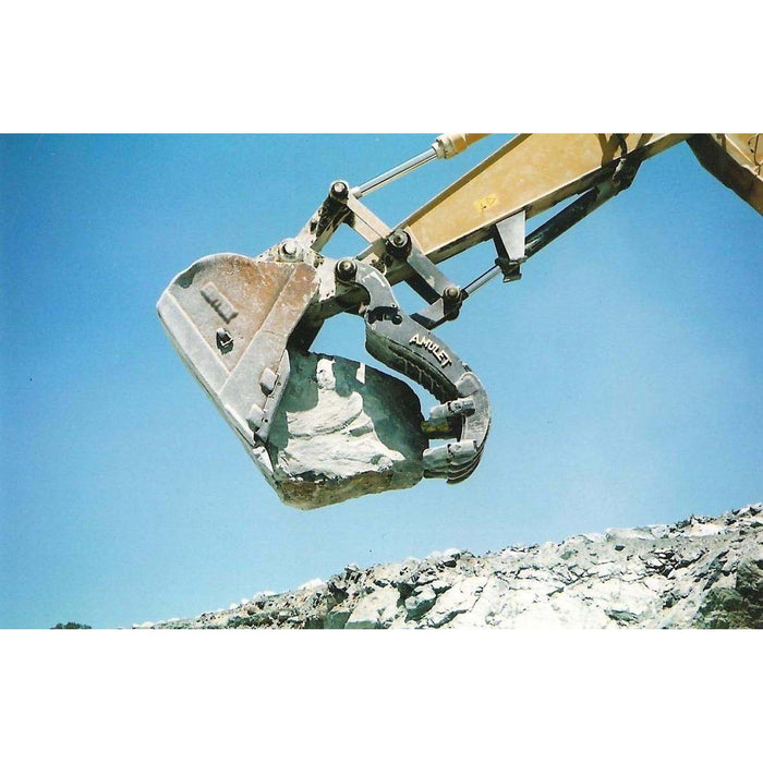 Amulet PowerClamp Hydraulic Thumb for Excavator top view