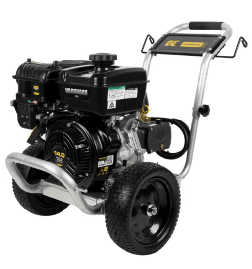 BE Power Equipment 4400 PSI Gas Pressure Washer B4414VAAS with Vanguard 400 Engine AR Triplex Pump in white background
