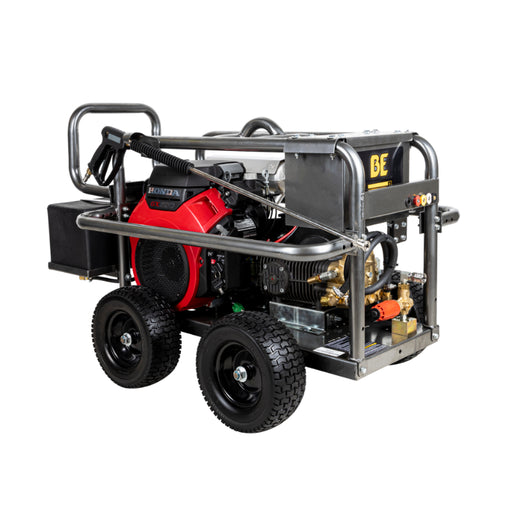 BE Power Equipment Industrial Series 5000 PSI Gas Pressure Washer Honda GX690 in white background