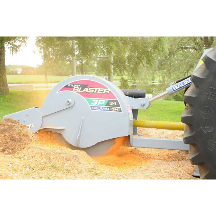 Baumalight 3p34 Stump Grinder For Tractors side view