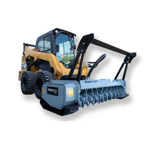 Baumalight MS572 Fixed Tooth Brush Mulcher Skid Steers in white background