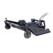 Blue Diamond 84 Skid Steer Brush Cutter Dual Motor in White Background