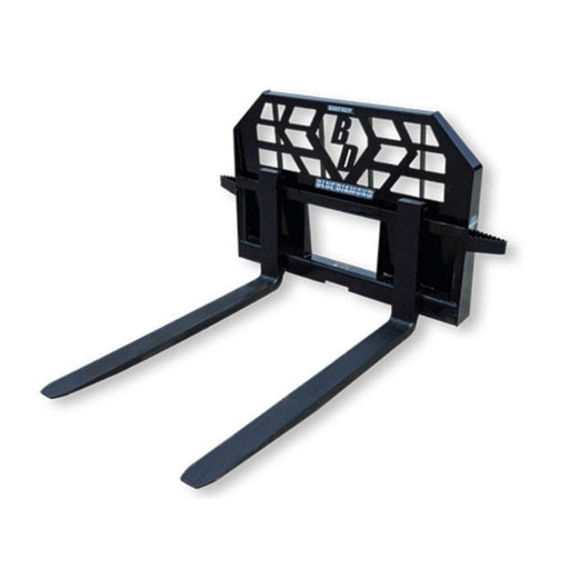 Blue Diamond Heavy Duty Skid Steer Pallet Fork in white background