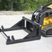 Blue Diamond Mini Skid Steer Sod Roller Right Side