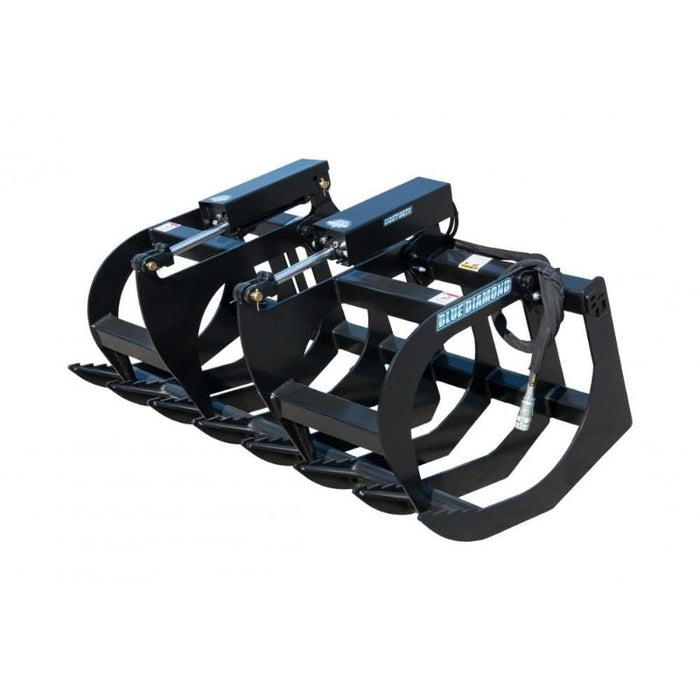 Blue Diamond Root Grapple Skid Steer Light Duty in white background