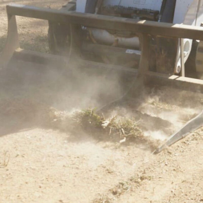 Blue Diamond Skid Steer Land Plane in Action