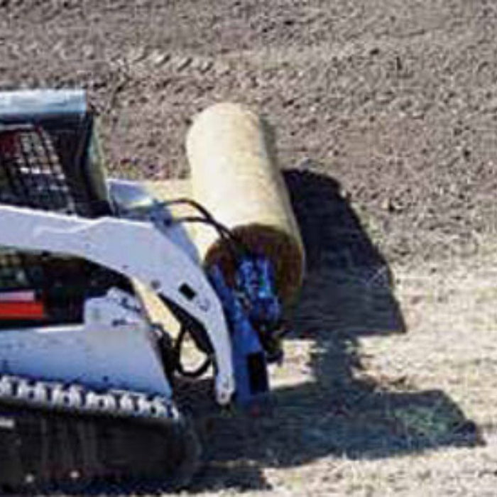 Blue Diamond Skid Steer Roller Right Side View