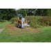 Brush mulcher on case skid steer