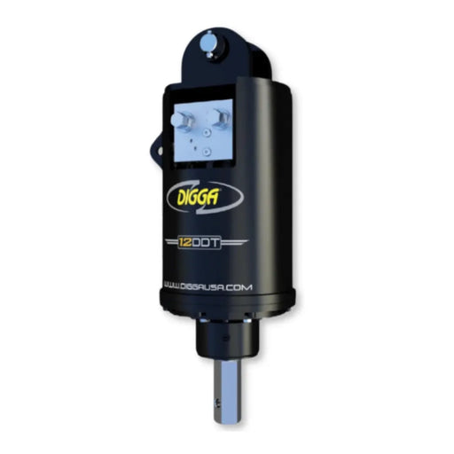 Digga 12ddt 2 Speed High Flow Auger Drive Front View