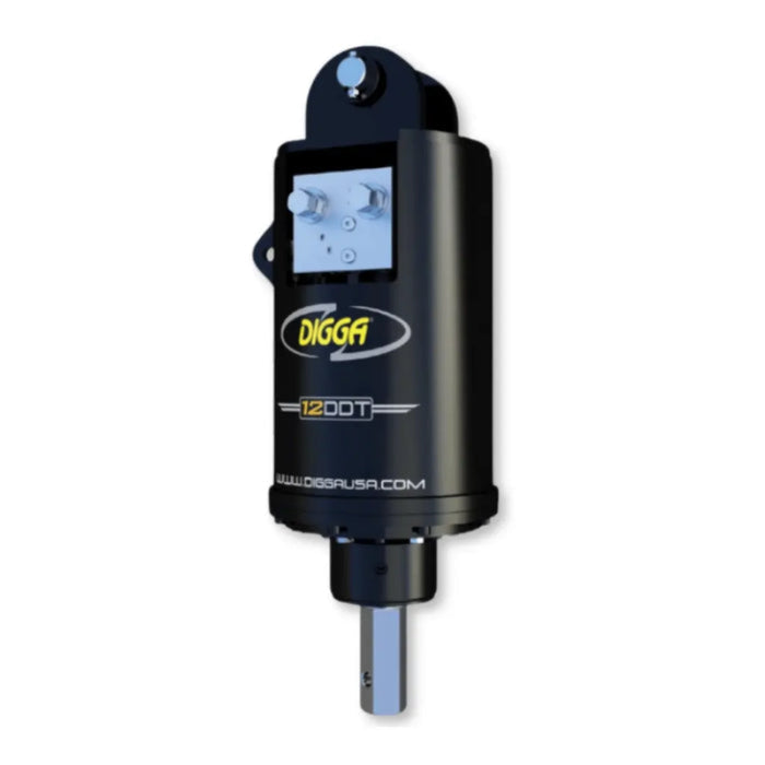 Digga 12ddt 2 Speed High Flow Auger Drive Front View