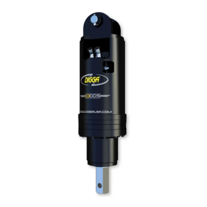 Digga 13dds High Flow Auger Drive for Skid Steer and Excavator Front View
