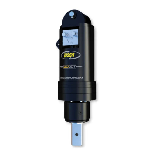 Digga 20ddt 2 Speed High Flow Auger Drive Front View