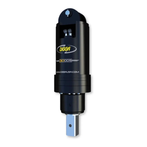 Digga 30dds High Flow Auger Drive for Skid Steer and Excavators Front View