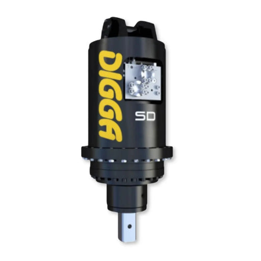 Digga SD50HPS High Powered Supa Drilling Single Speed Auger Drive in white background