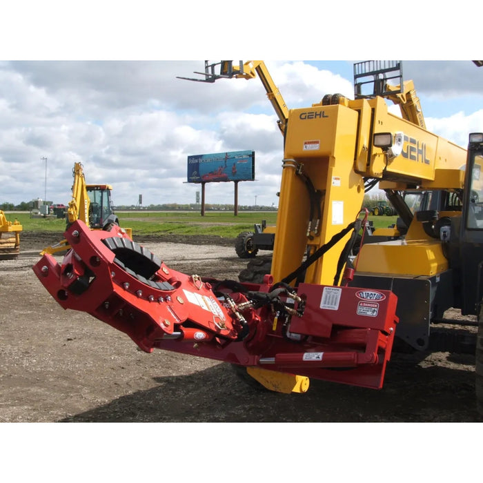 EZ SPOT UR 3 Finger Rock and Tree Hand Skid Steer Grapple Attachment right side view