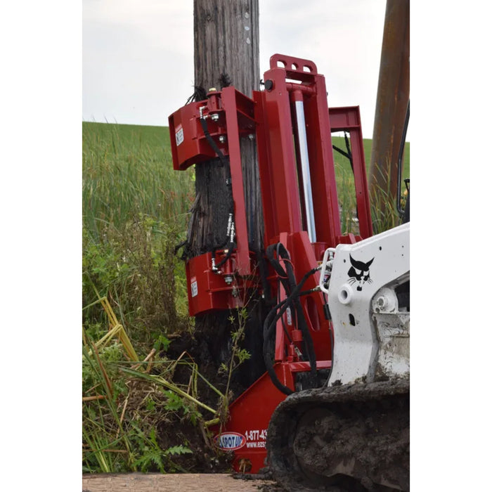 EZ SPOT UR Heavy Duty Pole Jack Attachment at work