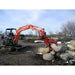 EZ SPOT UR Mini Excavator Rotating Attachment Base side view