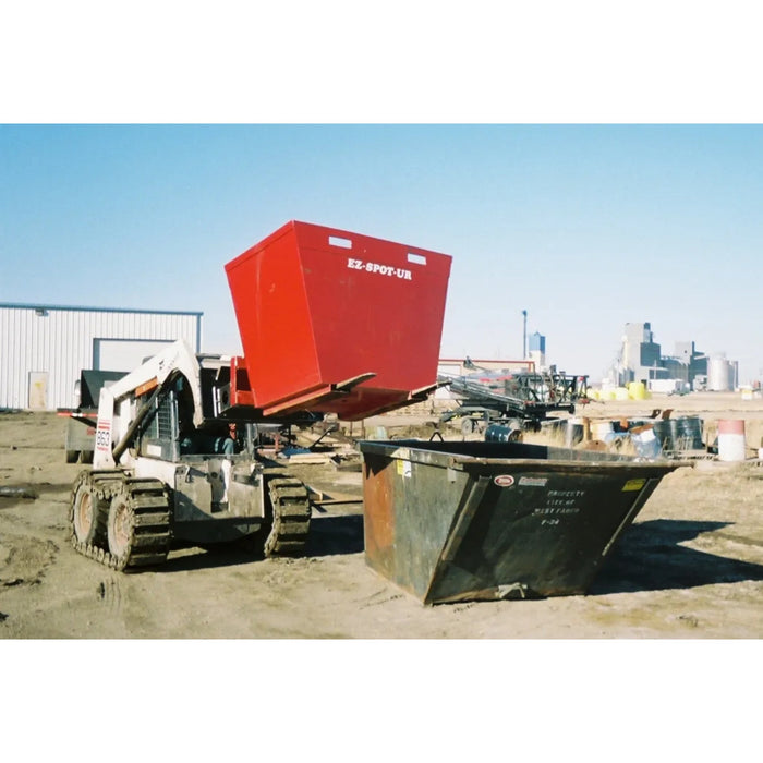 EZ SPOT UR Pallet Forks Skid Steer Attachment in action