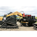 EZ SPOT UR Skid Steer Barrel Handler Attachment side view