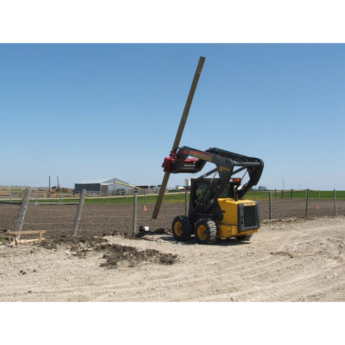 EZ SPOT UR Skid Steer Double Pole Claw mounted