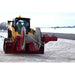 EZ SPOT UR Skid Steer Wire Reel Attachment in action