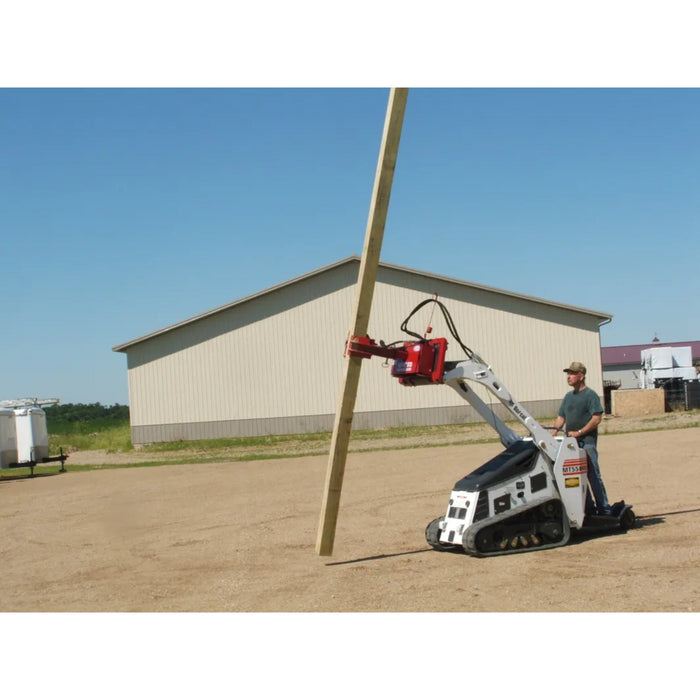 EZ SPOT UR Utility Claw Skid Steer Attachment at work