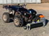 Forax Equipment GP36 Gas Powered Mulcher Atv Attachment in action