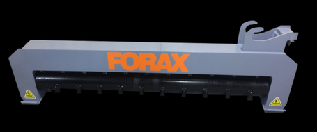 Forax Equipment GP40 GAS Powered Mulcher in black background