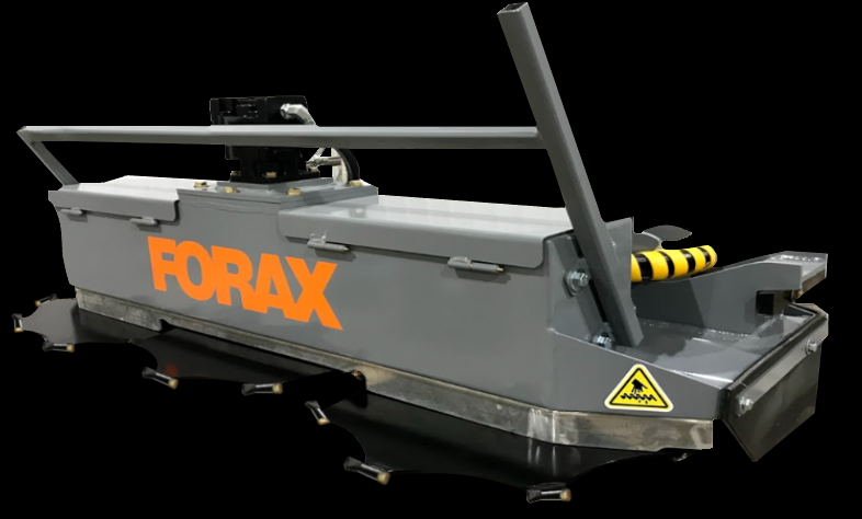 Forax Equipment HD72 Heavy Duty Mulcher for Skid Steer Tractor right view