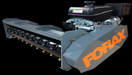 Forax Equipment HP40 Ultra Light Excavator Mulcher in black background