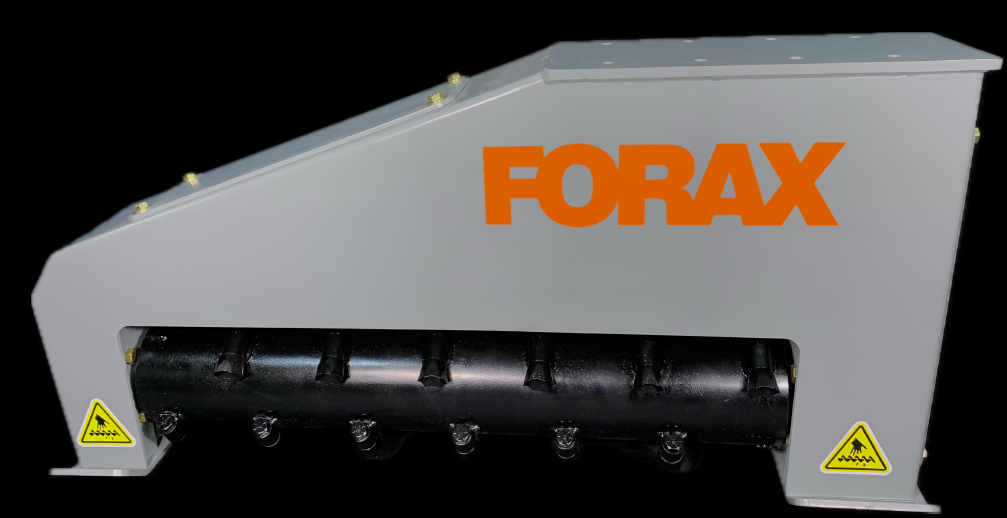 Forax Equipment XD36 Extreme Duty Excavator Mulcher side close up view