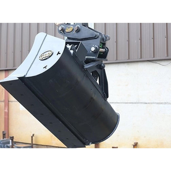 Geith Hydraulic Angle Excavator Tilt Bucket Single Ram left view