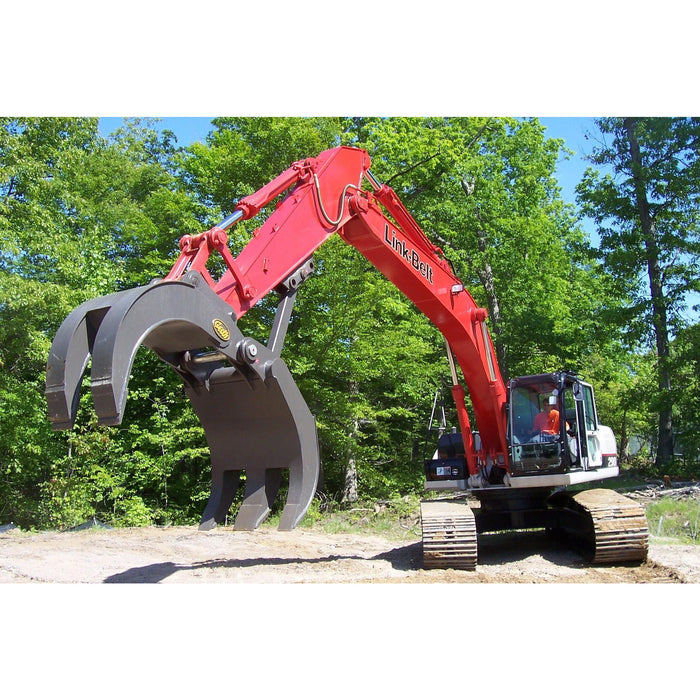 Geith Mechanical Excavator Grapple side view