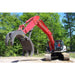 Geith Mechanical Excavator Grapple side view