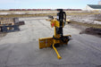 Haugen Attachments Dakota Skid Steer Post Driver in field