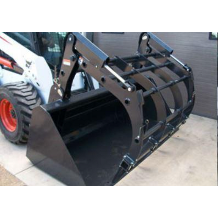 Haugen Attachments Round Bale Grapple w Removable Grapple left view